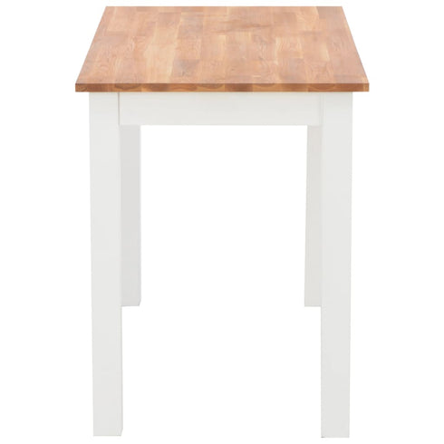 Maison Madeleine -  5 Piece Dining Set Solid Oak Wood